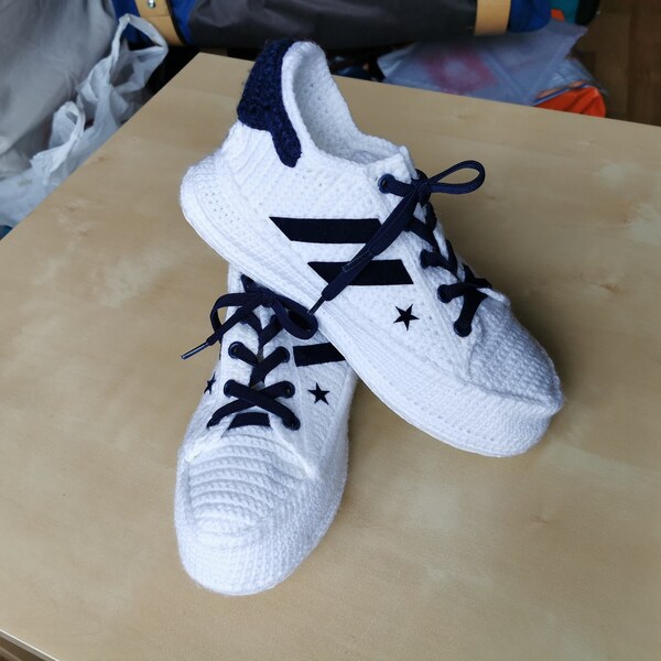 crochet sneakers for adults