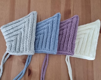 Bonnet lutin / Bonnet bébé automne lutin / Kid lutin / Bonnet bébé lutin / Bonnet bébé en tricot / Bonnet en tricot pour tout-petit / Bonnet bébé lutin / Bonnet pour bébé