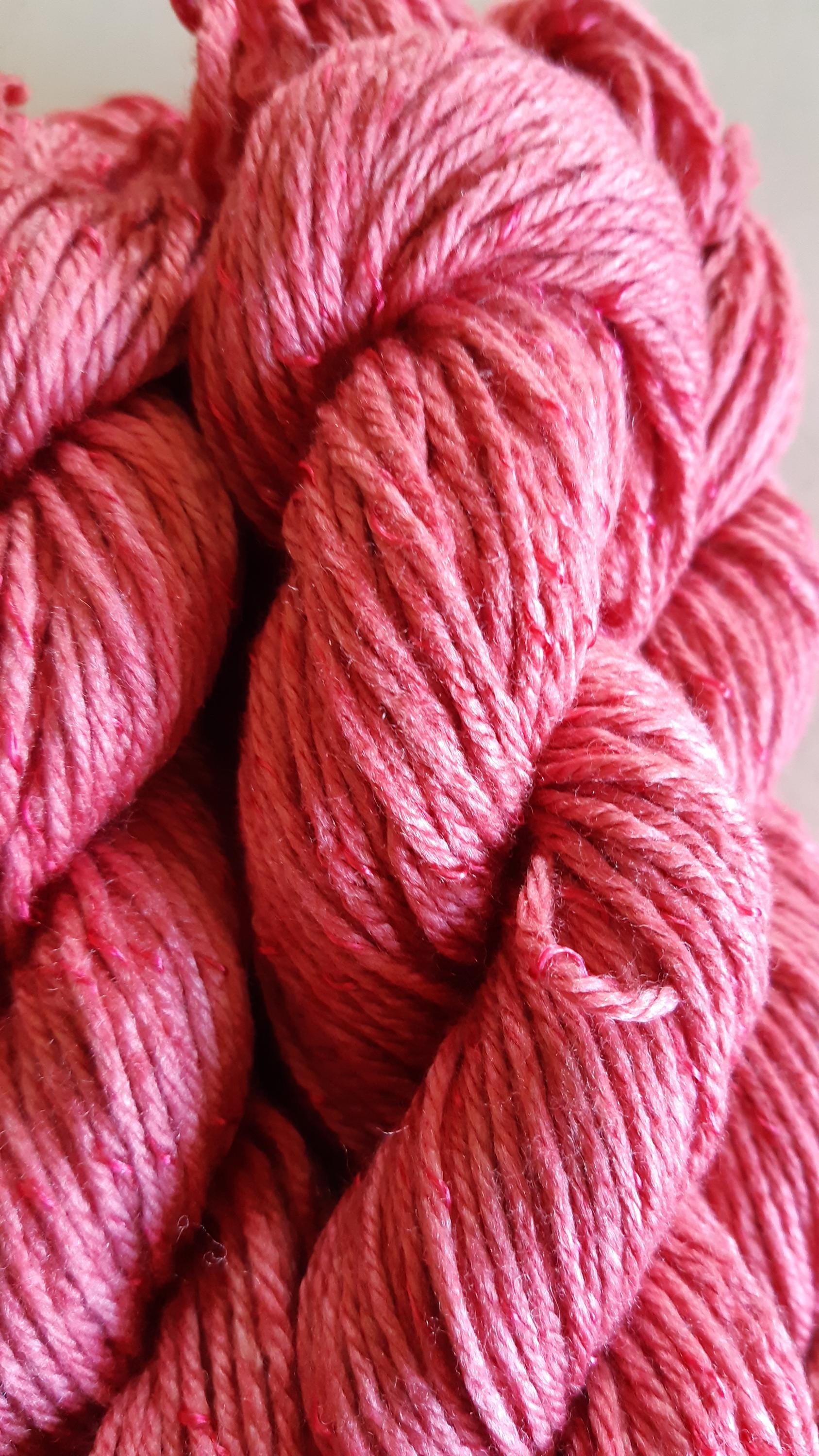Fire Color Yarn Silk Dream 8ply Yarn - Flame - Etsy