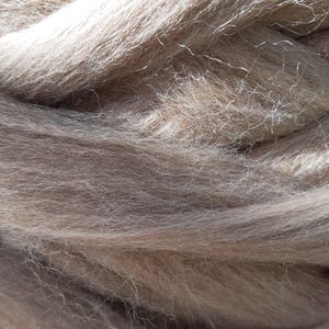 Top/roving for handspinning - Fawn Corriedale