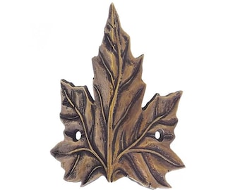 Set of Maple Leaf Corner Protector | Brass Corner Protector | Table Corner Protector | 92mm Wall Corner Protector | Brass Skiffers
