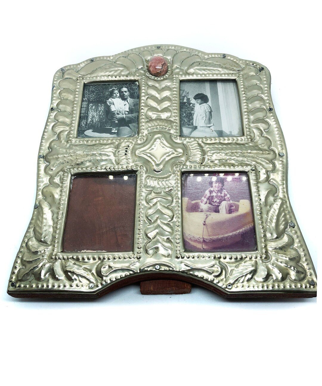 Vintage Silver Embossed Table Frame Etsy