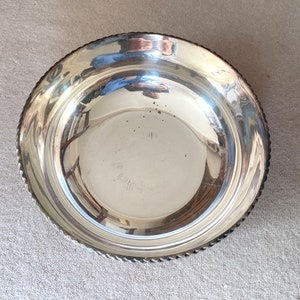 Silver plated fruit bowl, elegant, Habis design