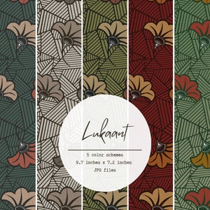 Include licenza completa! Vivace pacchetto di carte digitali africane: 5 modelli autentici per scrapbooking, inviti, compleanni, matrimoni e altro!