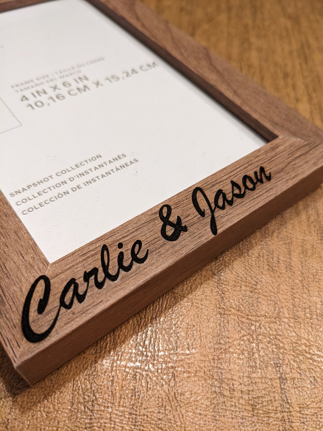 Customizable Wooden Picture Frame - Etsy