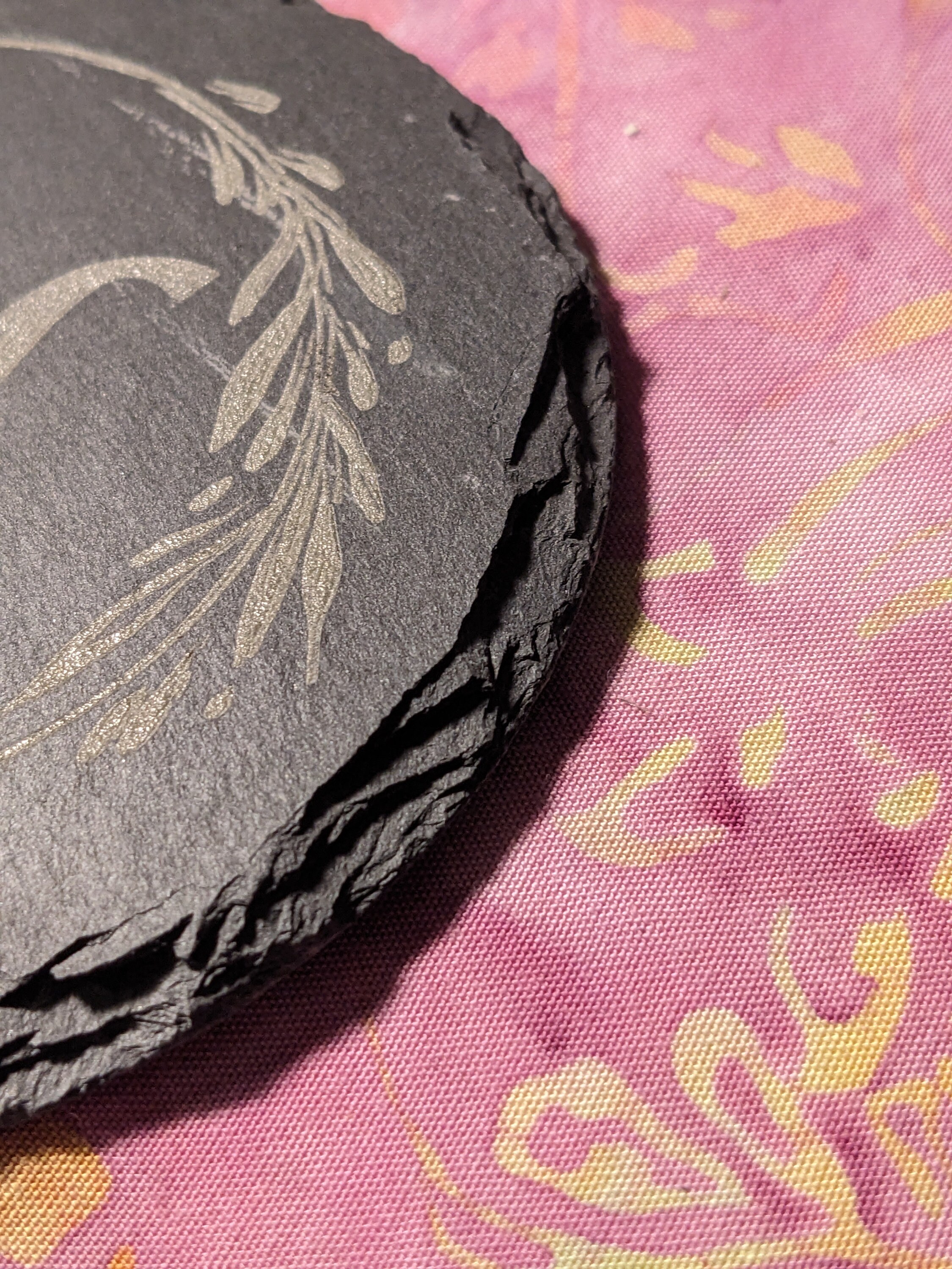 Set of 4: Personalized/customizable Family Crest/name Slate Coasters - Etsy