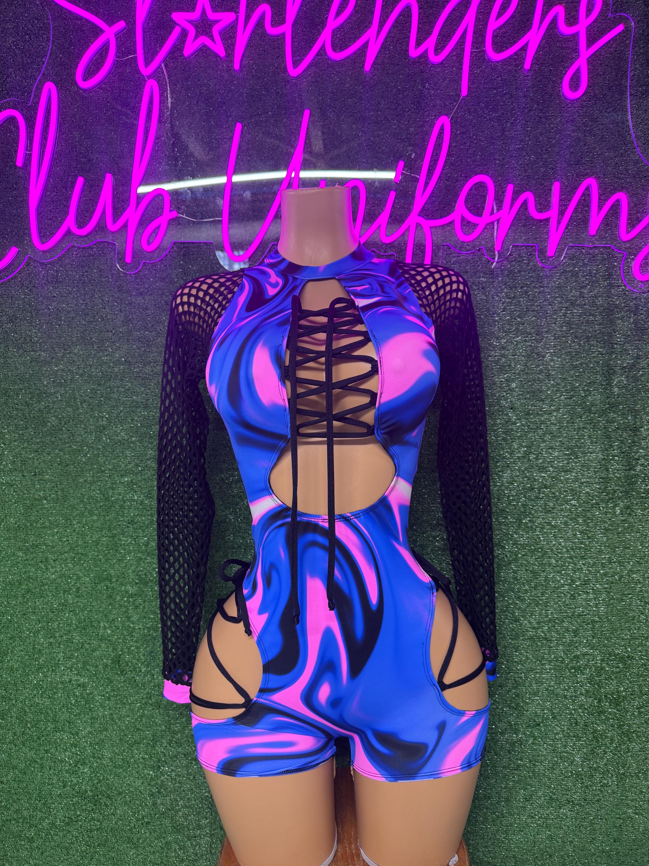 bottle girl uniform exotic dance wear
