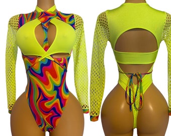 bottle girl outfit exotic dance wear rave outfit