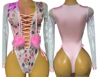 bottle girl uniform exotic dance wear holiday uniform pink