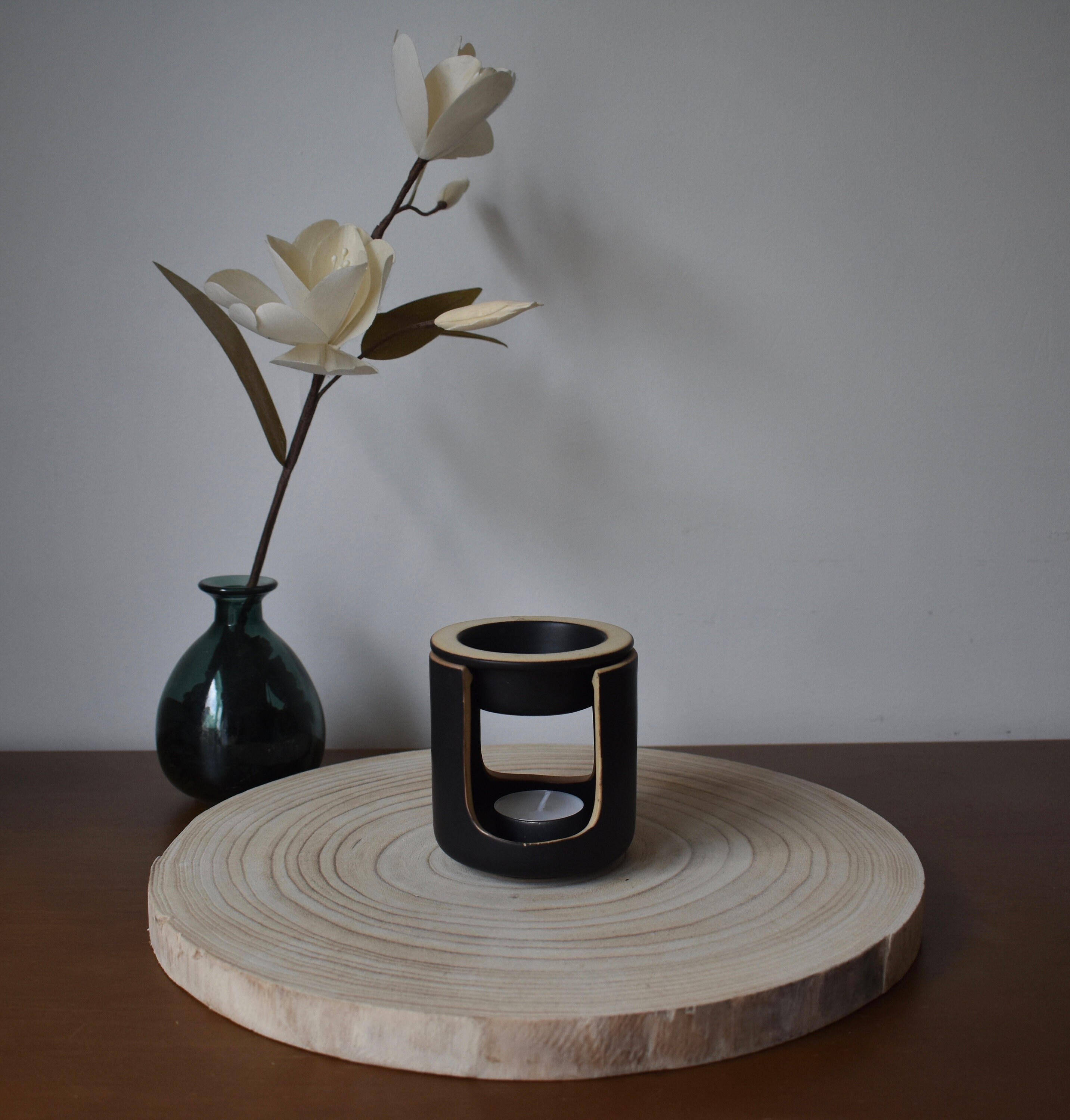 Brûleur Noir Pour Fondants de Cire Parfumée