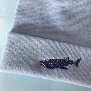 Whale Shark Beanie Hat, Whale Shark, Whale Sharks, Whale Shark gift, Beanie Hat, Embroidered