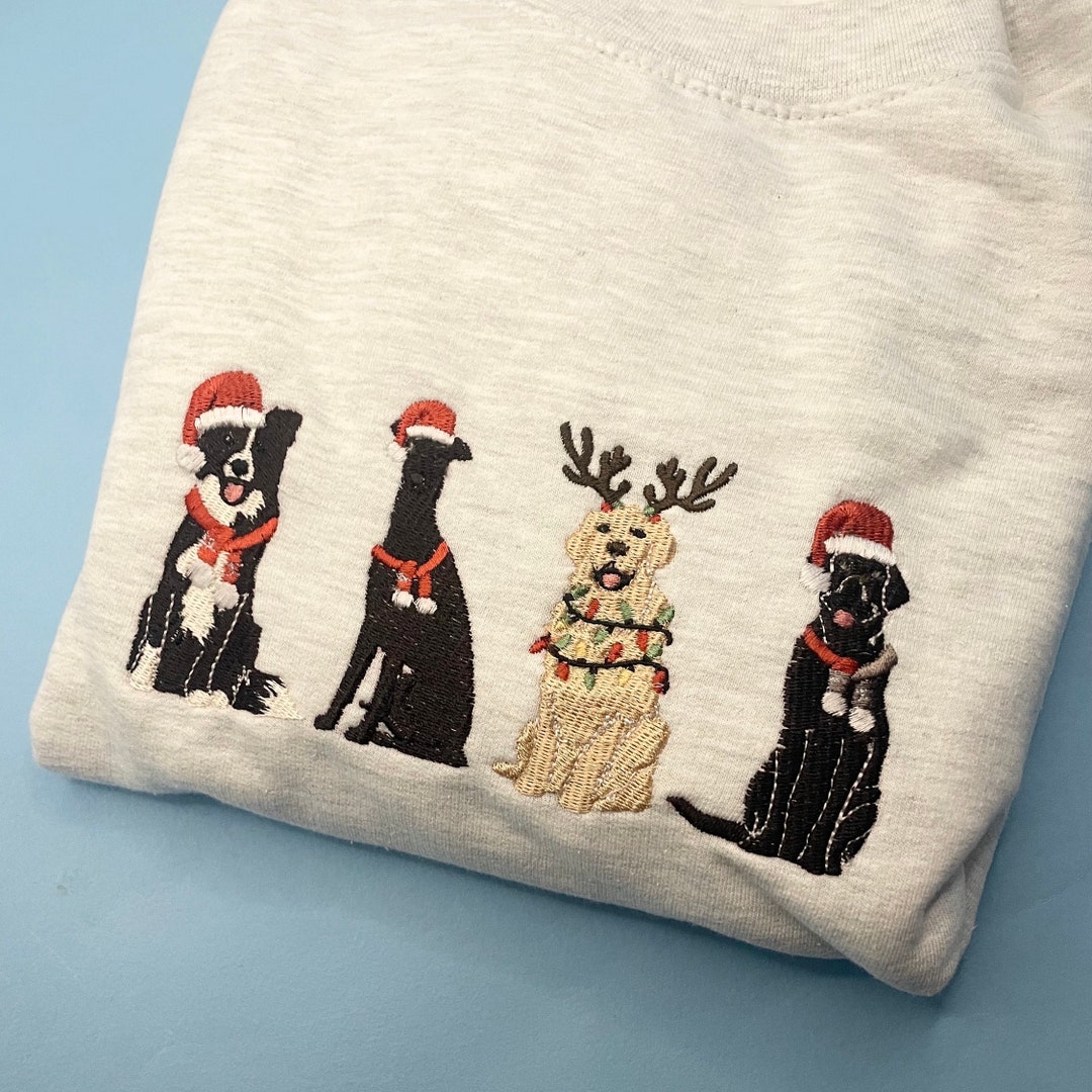 Christmas Dog Christmas Jumper, Dog Christmas Jumper, Christmas Jumper, Greyhound, Golden