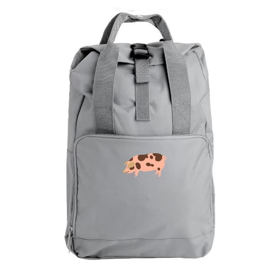 Pattern Print Pig Premium Backpack main image 1