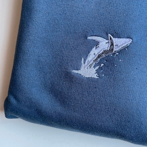 Humpback Whale jumper, Humpback Whales, Humpback Whale,  Breach Embroidered Sweatshirt