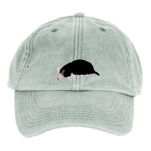 Mole Cap, Embroidered Mole Cap, Mole Caps, Mole Gift, Mole Baseball Cap, British Wildlife Cap
