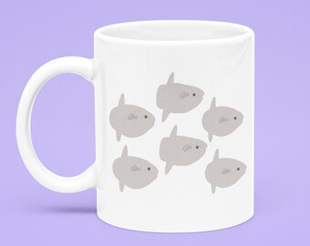 Ocean Sunfish Mug: Unique Deep Sea Fish Gift (11 oz)