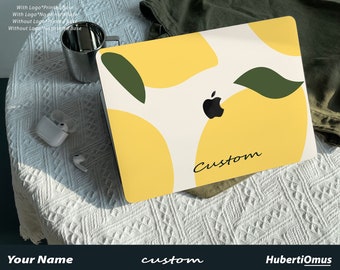 Macbook Case Lemon Mac Air 13 2020 cover Air 11 Citrus Flower Macbook Pro 13 M1 Macbook Retina 13 Floral Macbook Pro 16 inch Mac Pro 15 gift