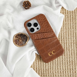 Étui pour iPhone imprimé crocodile avec fente pour carte, étui portefeuille en cuir personnalisé pour iPhone, sac à main en cuir pour iPhone 14 13 12 11 Pro Max