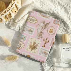 Custodia per Kindle con statua vintage rosa, custodia Paperwhite da 6,8", Kindle 10° e 11°, custodia personalizzata per Kindle Paperwhite, nuovissima custodia per Kindle 2022