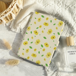 Yellow Eggplant Kindle Case, Paperwhite 6.8&quot;Case, kindle 10th 11th, Personalization Kindle Paperwhite Cover, All New Kindle Case 2022