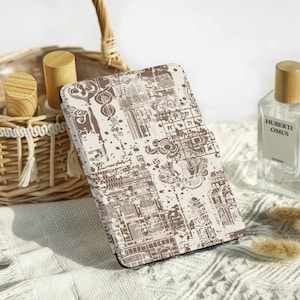 Vintage Architecture Kindle Case, Paperwhite 6.8&quot;Case, kindle 10th 11th, Personalization Kindle Paperwhite Cover, All New Kindle Case 2022