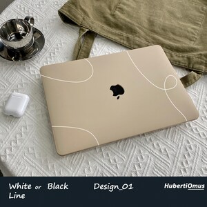 Tan Case Cover for MacBook Pro 14 16 M1 Case MacBook Pro 13 15 16, A2337 A2338 Custom Name Laptop Office University Gift image 10