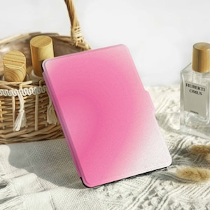 Pink Illusion Love Kindle Case, Paperwhite 6.8"Case, kindle 10th 11th, Personalization Kindle Paperwhite Cover, All New Kindle Case 2022