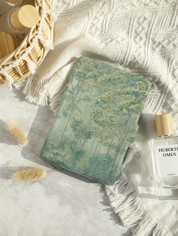 Green Hill Kindle Case, Paperwhite 6.8"Case, kindle 10th 11th, Personalization Kindle Paperwhite Cover, All New Kindle Case 2022