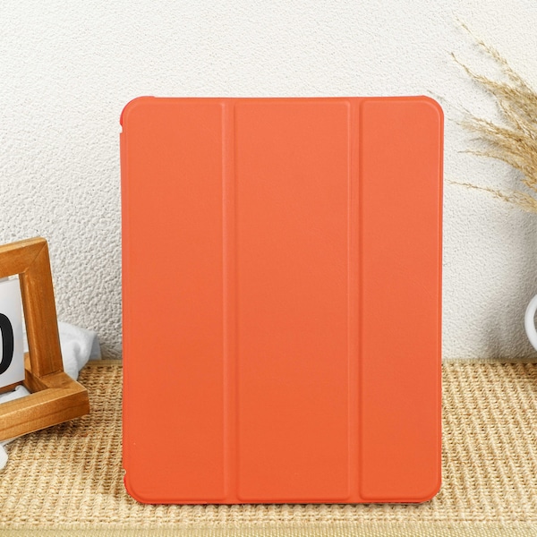 Orange Jelly iPad Case for Air 5 4 3 Case, Mini 5/6, Air 4/5th Case, iPad 8/9/10th, iPad Pro 2022, 2021 case, Pro 11 12.9 Case