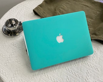 Dark Turquoise Case Cover for Macbook Pro 14 16 M1 Case Macbook Pro 13 15 16, A2337 Custom Name Laptop Office University Gift, New Macbook