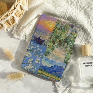 Oil Puzzle Kindle Case, Paperwhite 6.8&quot;Case, kindle 10th 11th, Personalization Kindle Paperwhite Cover, All New Kindle Case 2022