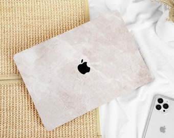 Lightb-funda para MacBook de mármol marrón, funda para Air 13 M2 A2681, Macbook Pro 13 16 15 A2337 A2338 A2141, fundas para portátil con nombre personalizado