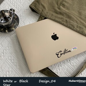 Tan Case Cover for MacBook Pro 14 16 M1 Case MacBook Pro 13 15 16, A2337 A2338 Custom Name Laptop Office University Gift image 9