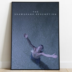 The Shawshank Redemption Movie Poster Digital Download, Minimalist Movie Print, Movie Wall Art, Printable Wall Art , Movie Print, Gift Idea