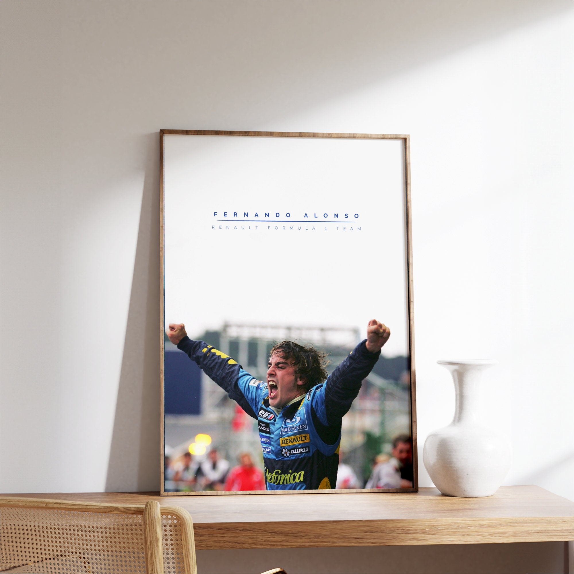 F1 Fernando Alonso Poster, Framed Fernando Alonso Print, Framed Formula — free download