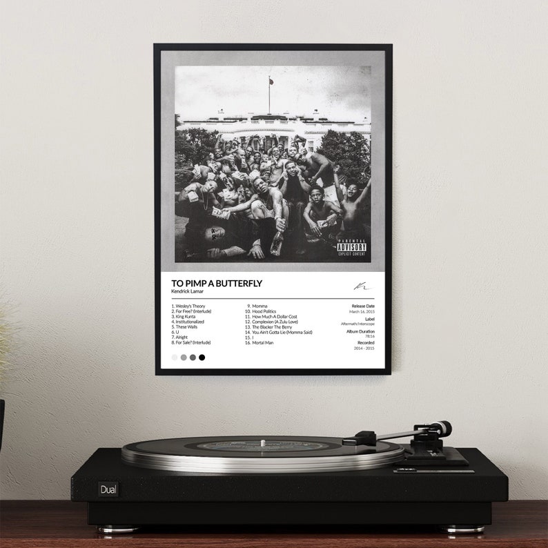 Custom Album Poster Digital Download , Custom Digital Album Art Poster