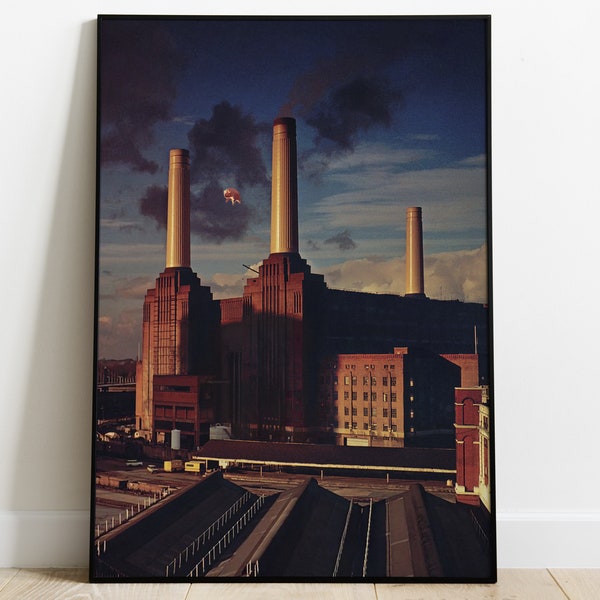 Animals Pink Floyd Album Cover Poster Print, Pink Floyd Poster, Animals Album Poster, Poster Wall Art, Album Cover Poster