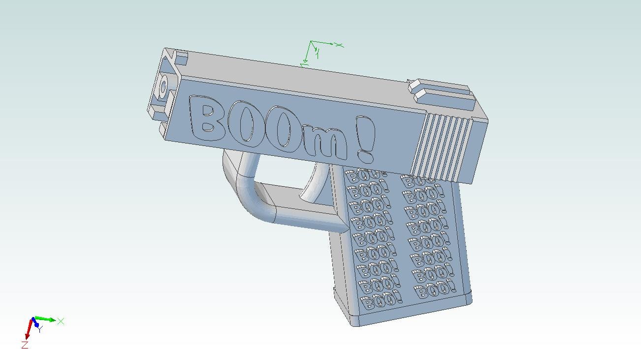 3D Printed "ghost Gun" Novelty CAD Files - Etsy Australia
