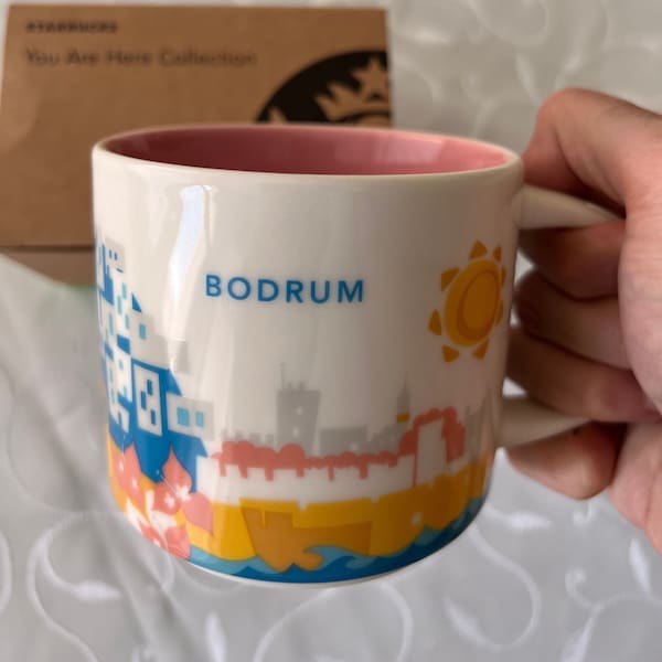 Starbucks - You Are Here Collection - Bodrum / Turkije Ornament Mok (14 oz)