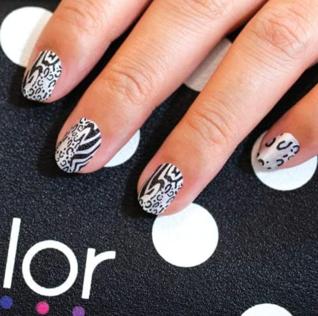Color Street Polish Zebra on the Spot - Etsy