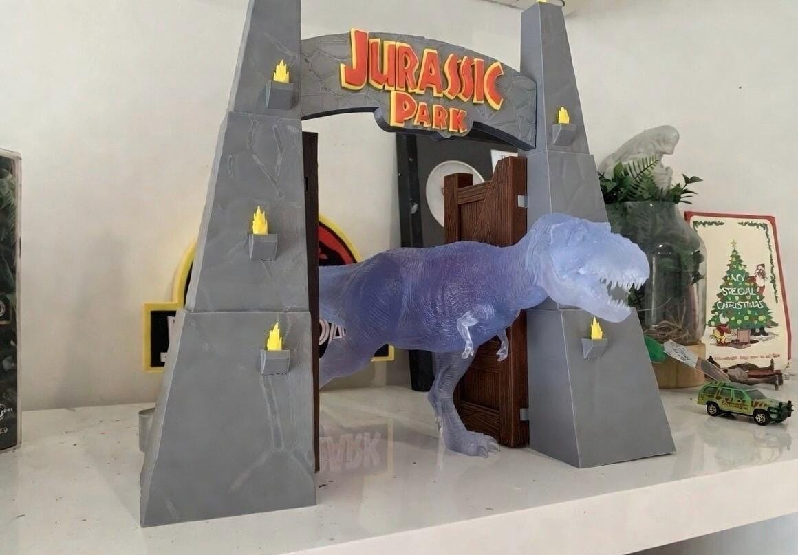 Jurassic park gate - Etsy 日本