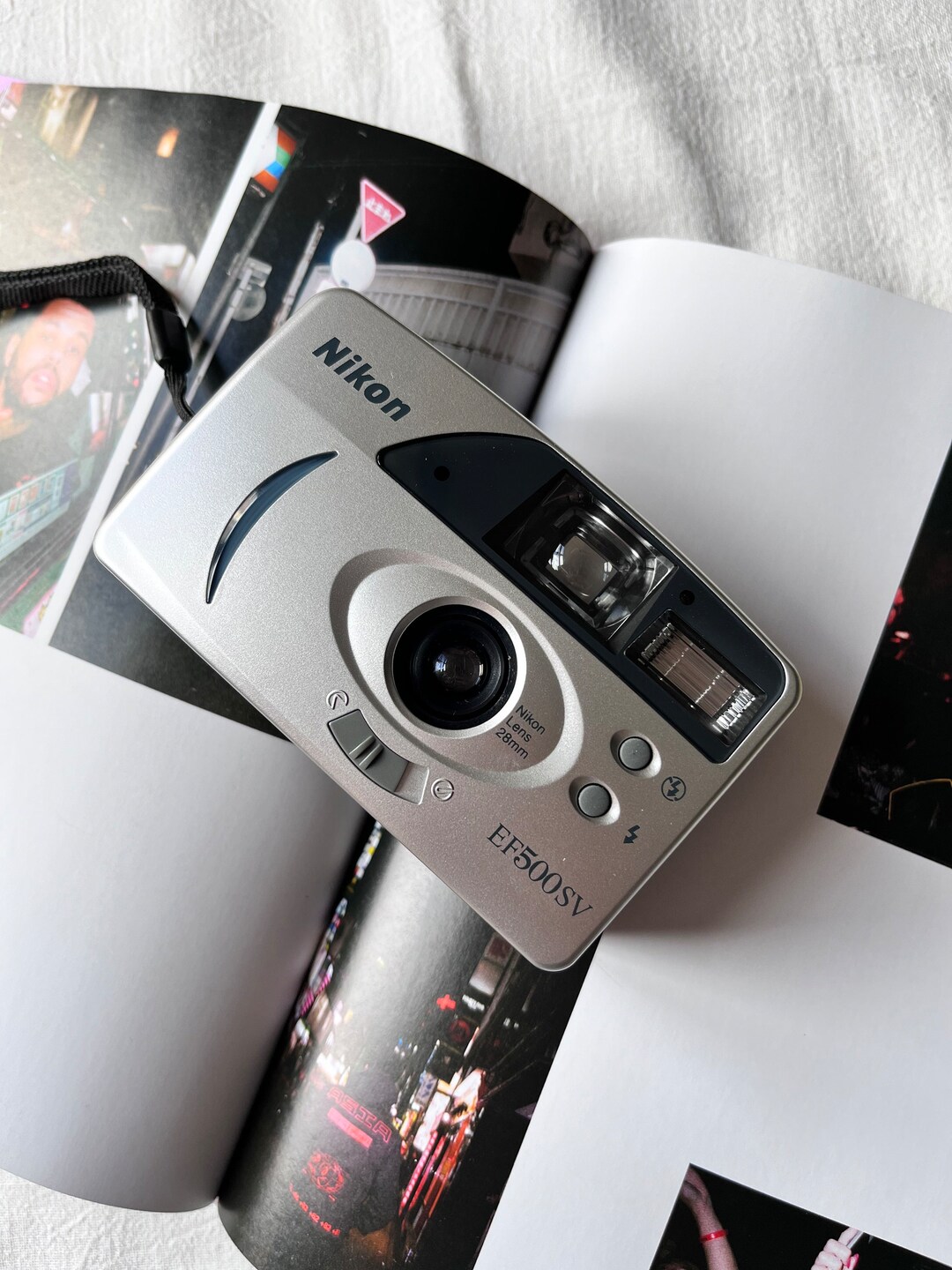 Nikon EF500SV / 35mm Point and Shoot Vintage Film Camera Etsy UK