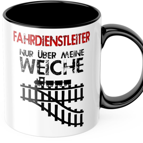 Fahrdienstleiter Nur über meine Weiche Eisenbahner Eisenbahn Bahn Deutsche Bahn Berufe