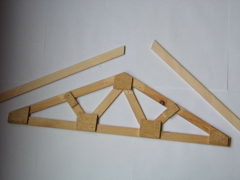 Plans How to Build Wood Roof Trusses Shed House Garage Plans by a