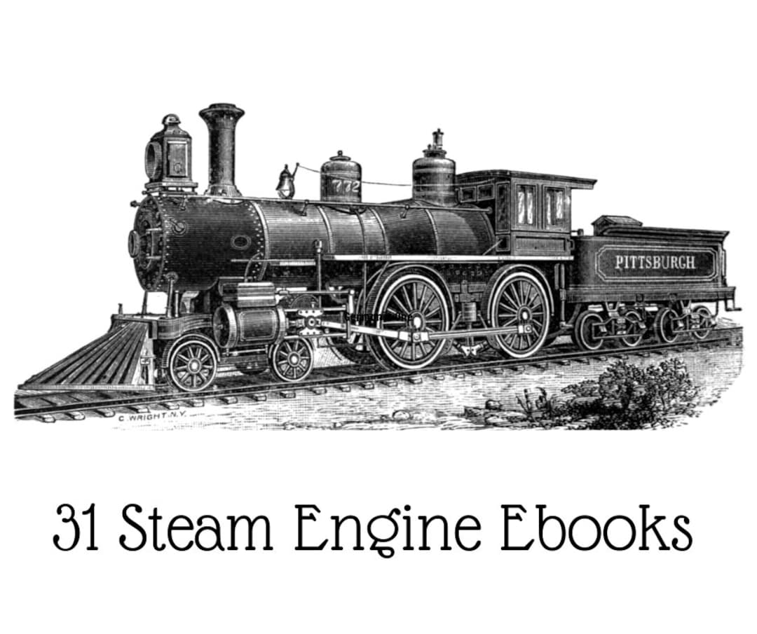 Steam Engine Repair Heat Engine Farm Motors Boilers 41 PDF Etsy