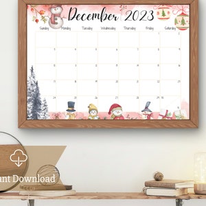 EDITABLE Academic Calendar, Printable Fillable Planner, Homeschool ...