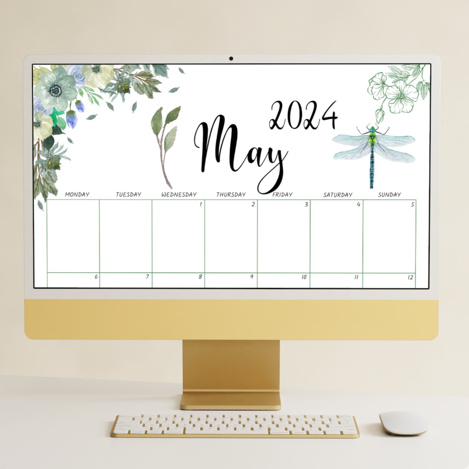 Editable 2024 May Planner, May Schedule, Printable May Calendar, 2024 ...