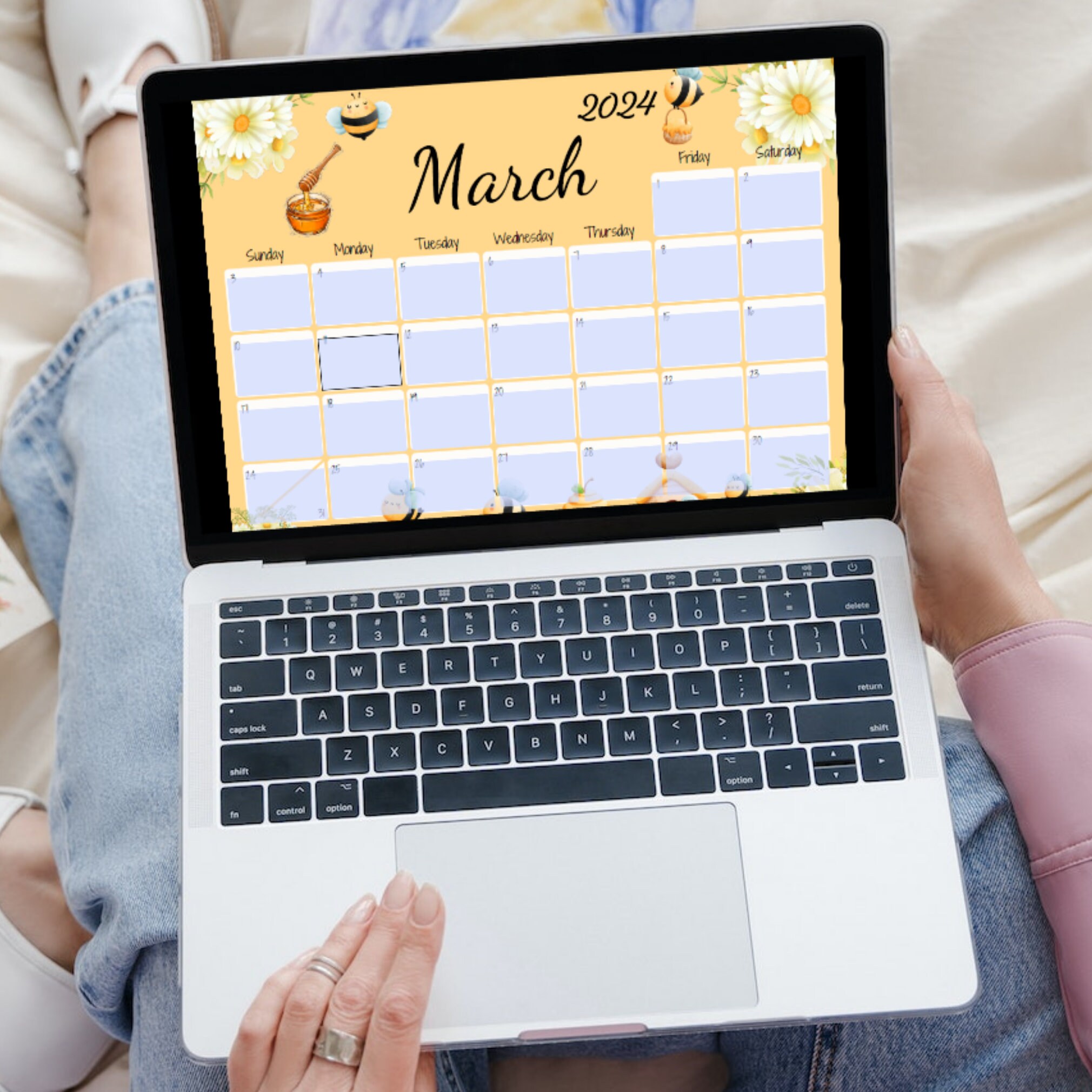 Editable 2025 March Calendar, Printable Monthly Kids School Schedule