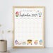 EDITABLE September 2025 Calendar, School Time, Back to School ...