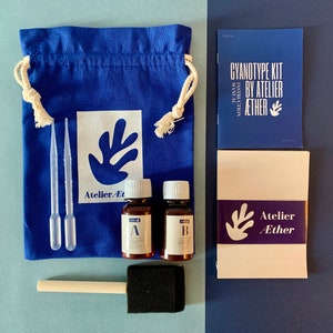 Swing tag - cyanotype kit